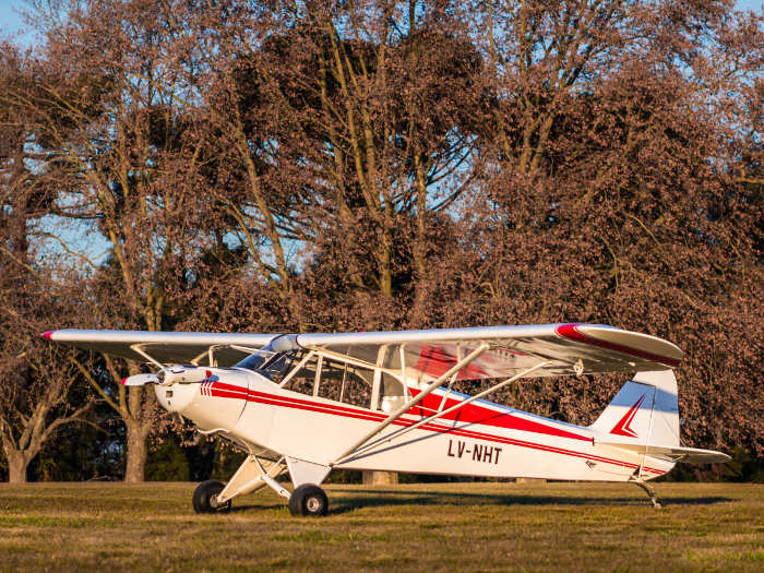 piper pa-11. curso de piloto privado